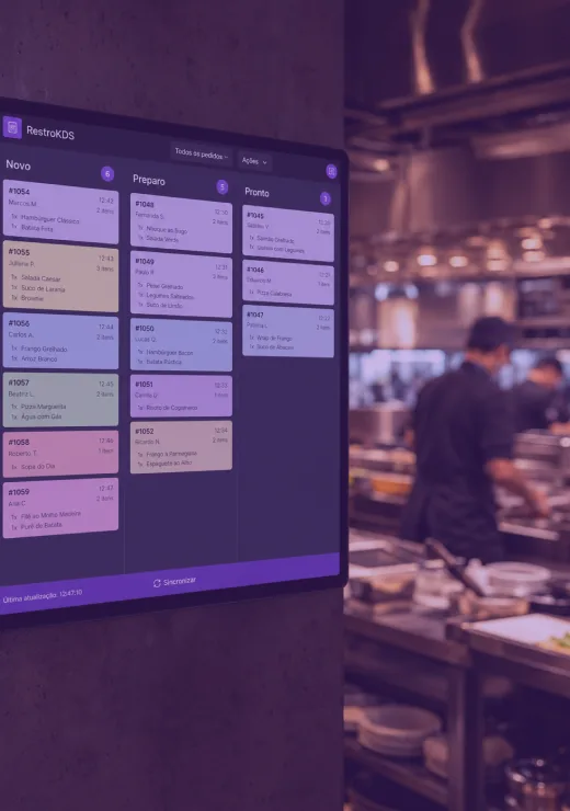 KDS — Cozinha Digital